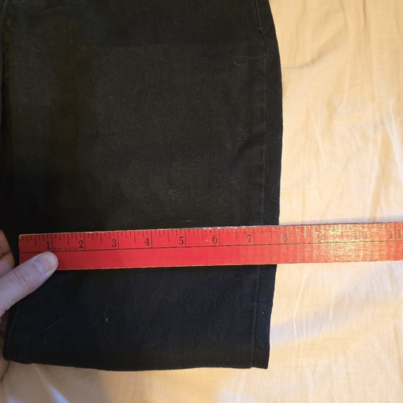 EUC 1822 jeans stretch low crop 21in inseam thin lightweight - Picture 6 of 7